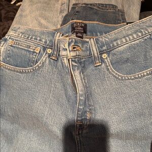 J. Crew Women's classic vintage Light Blue Denim Jeans NWT